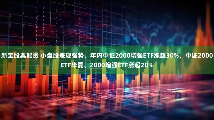 新宝股票配资 小盘股表现强势，年内中证2000增强ETF涨超30%，中证2000ETF华夏、2000增强ETF涨超20%